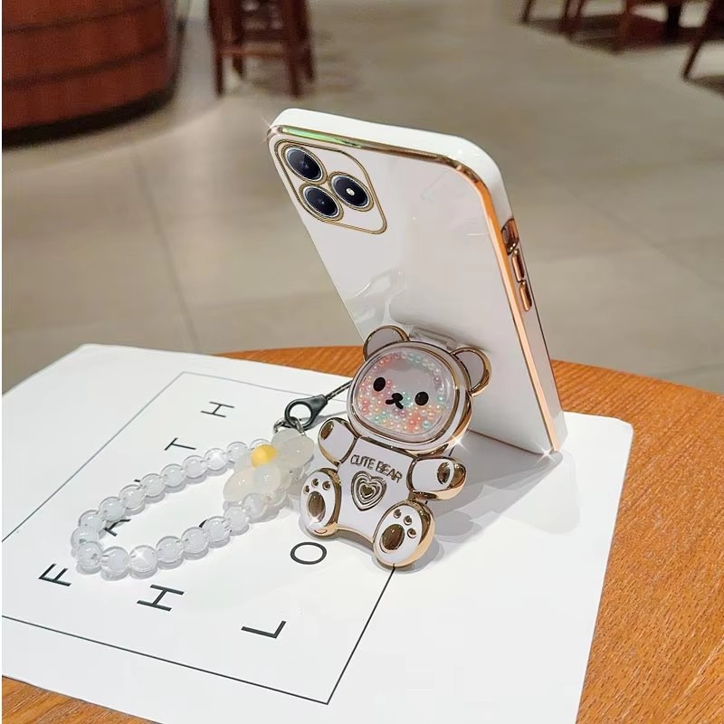 Luxury Plating Quicksand Bear  - Plants X ulasan dan harga