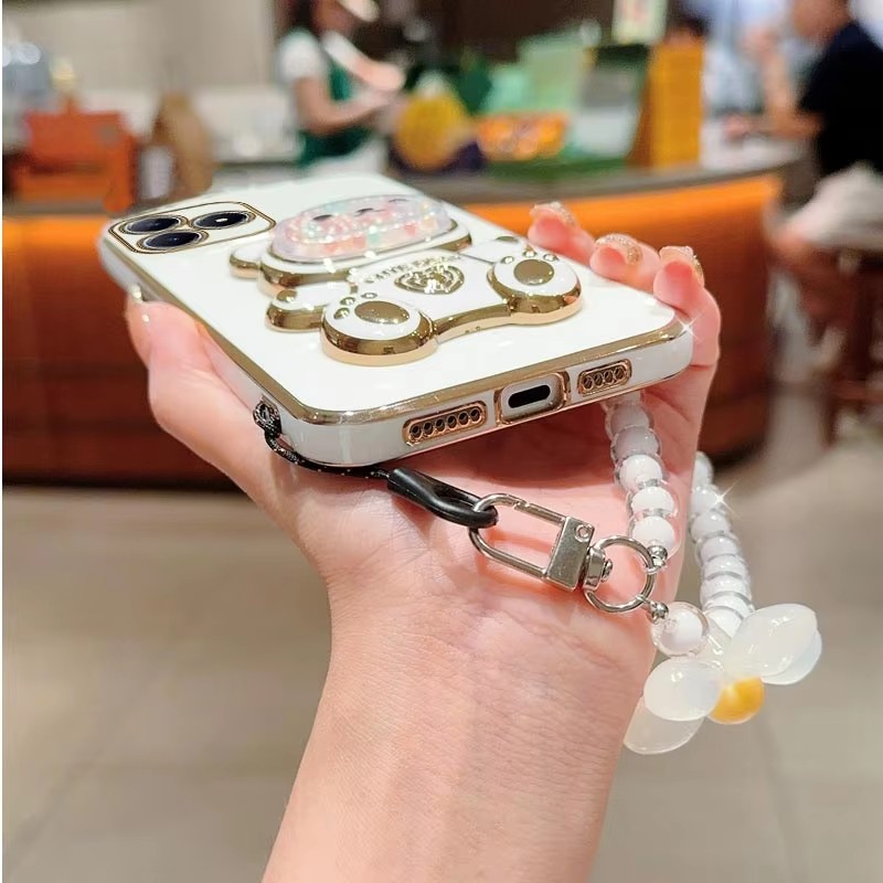 Luxury Plating Quicksand Bear  - Plants X ulasan dan harga