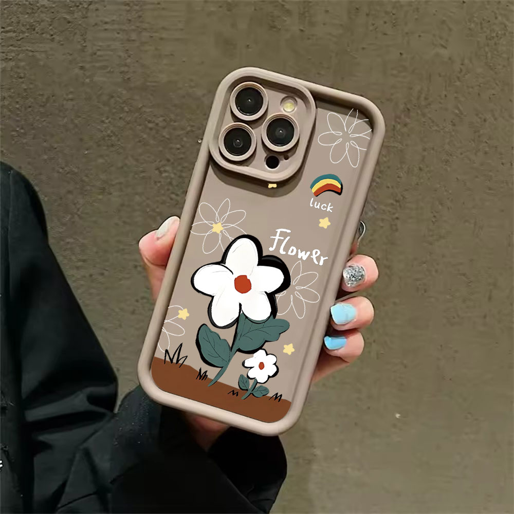 Lucky Cartoon Flower Soft TPU  - Plants X ulasan dan harga