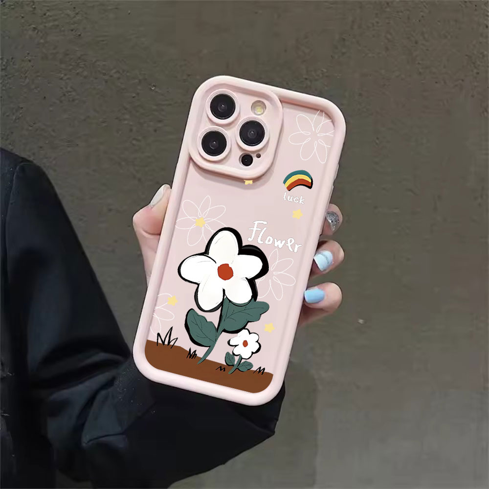Lucky Cartoon Flower Soft TPU  - Plants X ulasan dan harga
