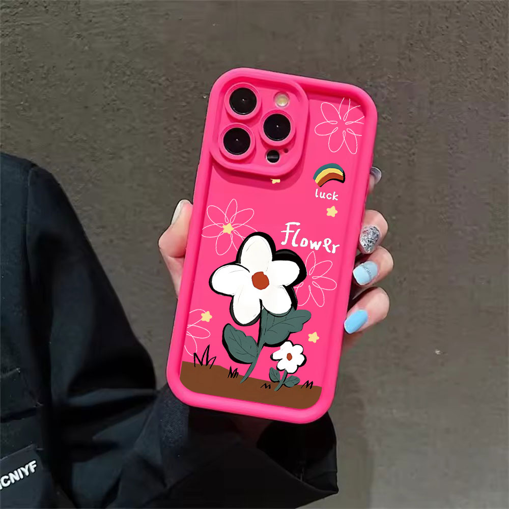 Lucky Cartoon Flower Soft TPU  - Plants X ulasan dan harga