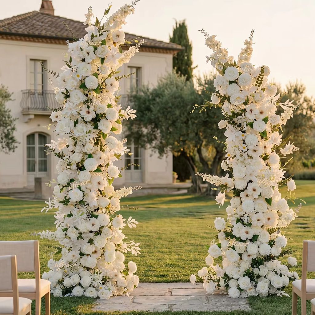 Lawn Wedding Arch Flowers Luxu - Orchid Phalaenopsis ulasan dan harga