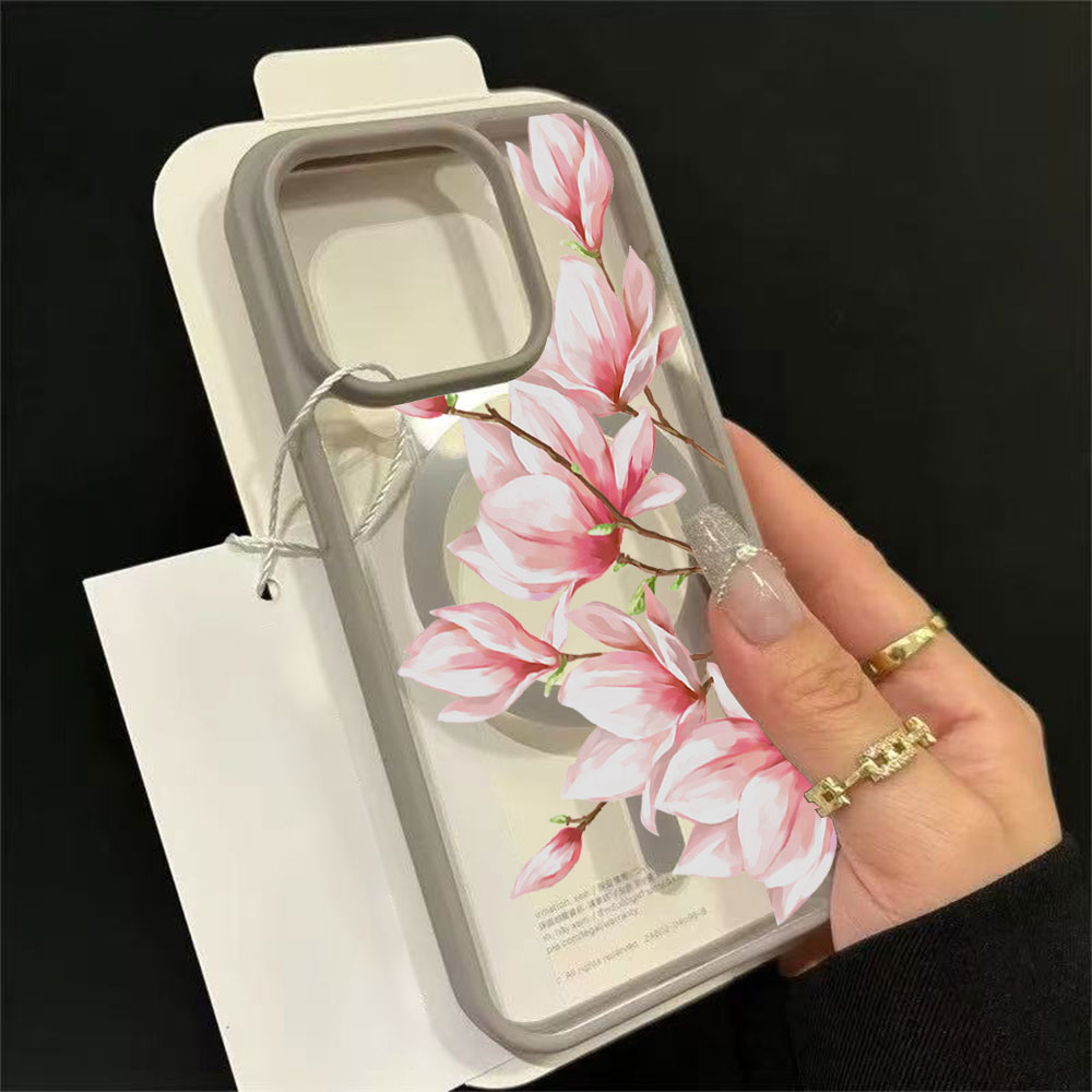 Fashion Flower Magnetic Phone  - Plants X ulasan dan harga