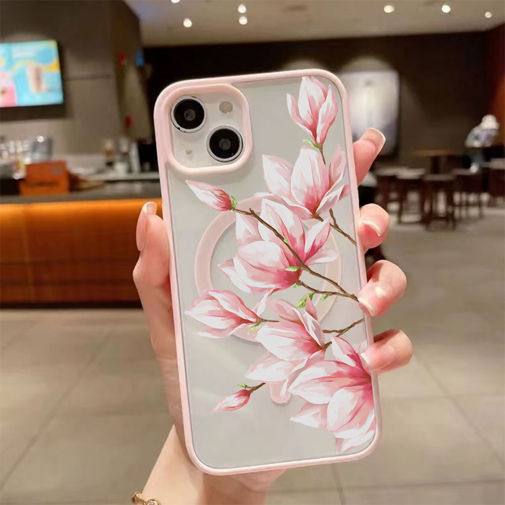 Fashion Flower Magnetic Phone  - Plants X ulasan dan harga
