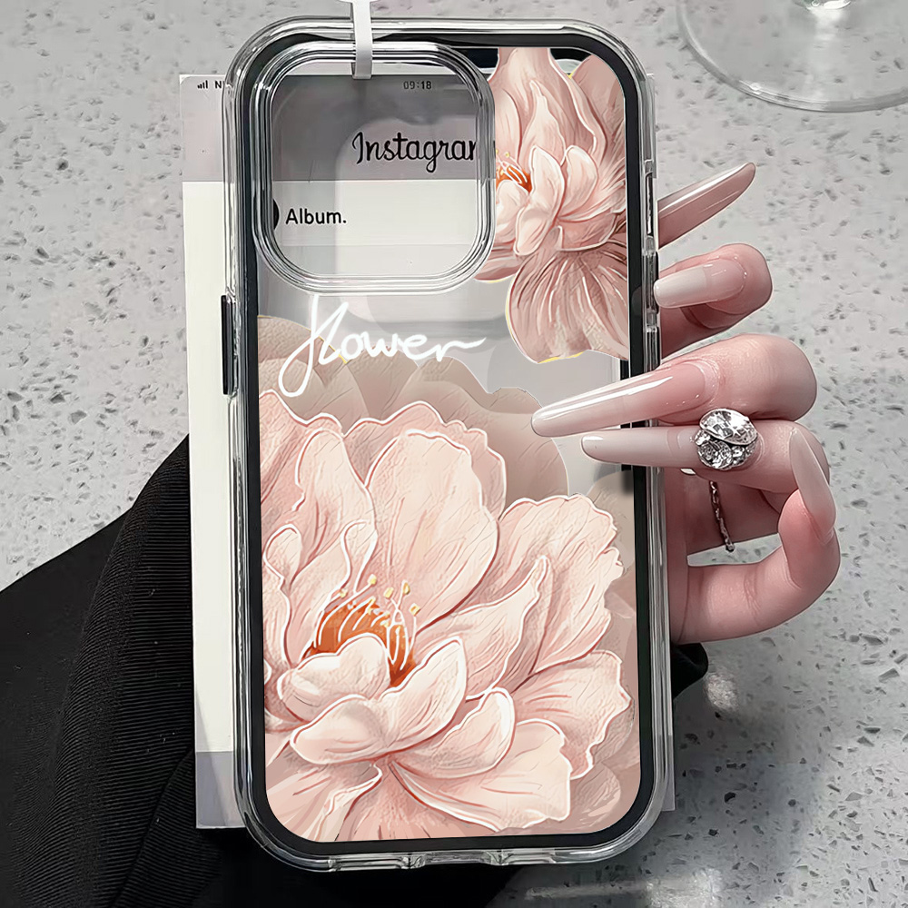 Elegant Flowers Clear Phone Ca - Plants X ulasan dan harga