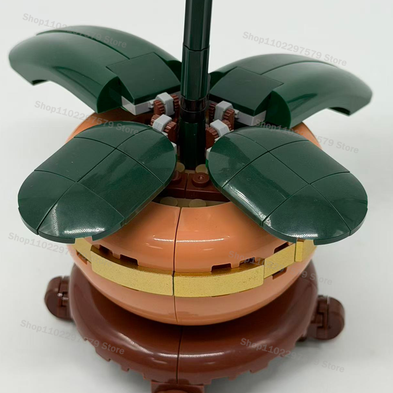 DIY Flower Building Blocks Mod - Orchid Phalaenopsis ulasan dan harga