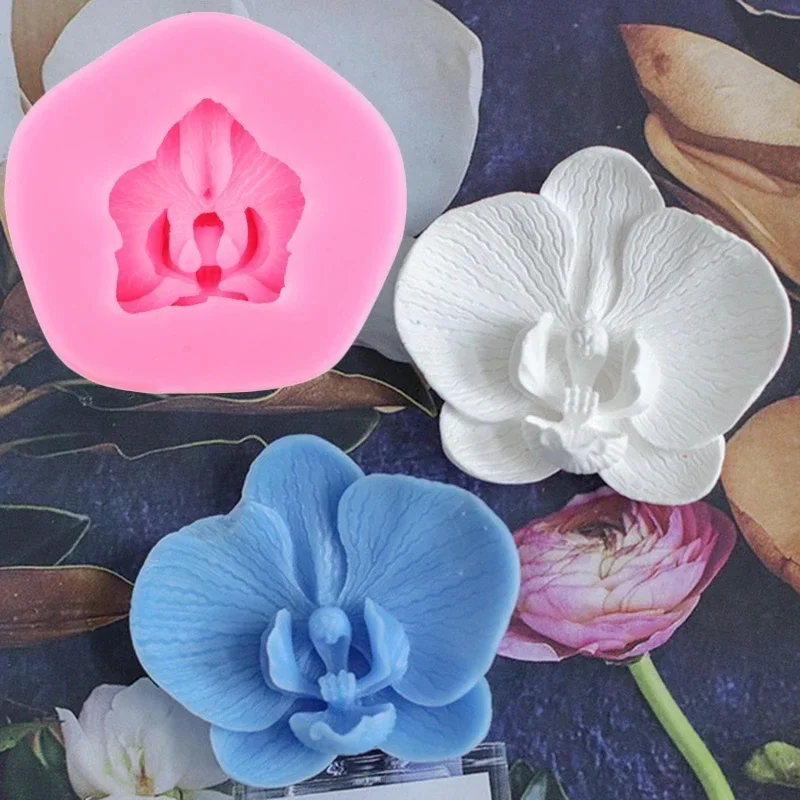 3D Flower Aromatherapy Mold Bu - Orchid Phalaenopsis ulasan dan harga