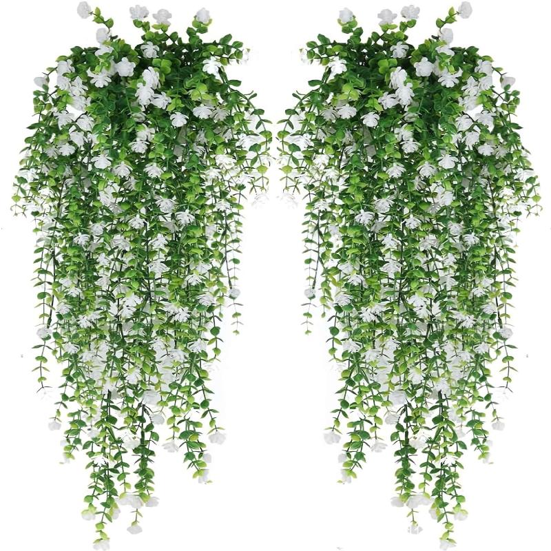 Artificial Plant Hanging Flowe - Orchid Phalaenopsis ulasan dan harga