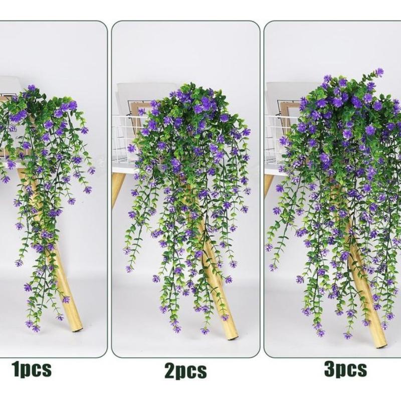 Artificial Plant Hanging Flowe - Orchid Phalaenopsis ulasan dan harga