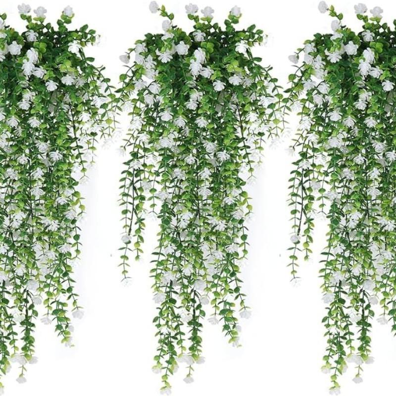 Artificial Plant Hanging Flowe - Orchid Phalaenopsis ulasan dan harga